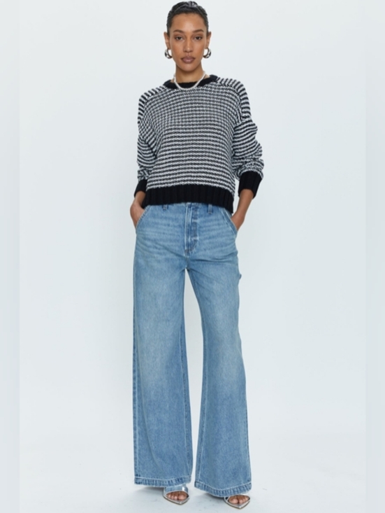 pistola Denim - NWT PISTOLA Milo High Rise Ultra Wide Leg Size 27
